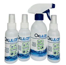 OKulan Set Family Uno Sensitive Cleaner Brillenreiniger